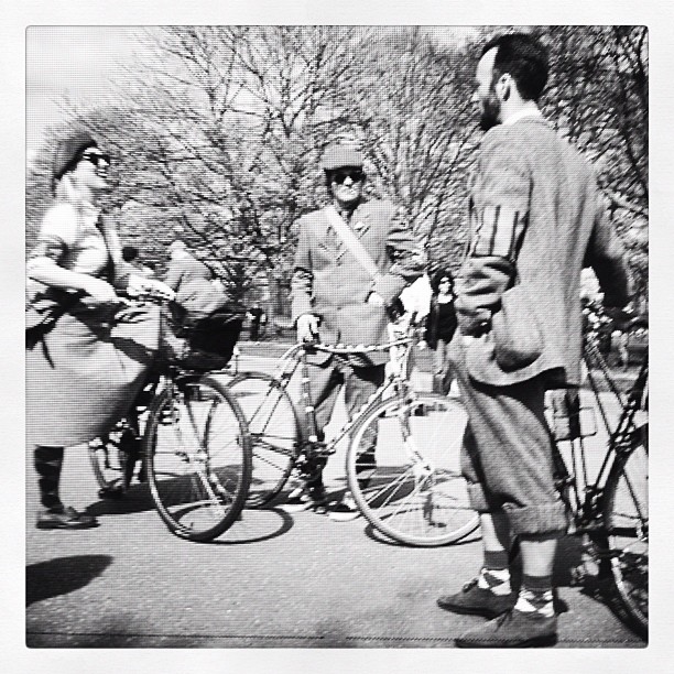 The tweed run originated in London